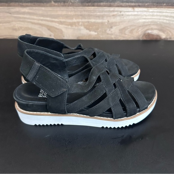 Eileen Fisher Black Sandals - Picture 9 of 9